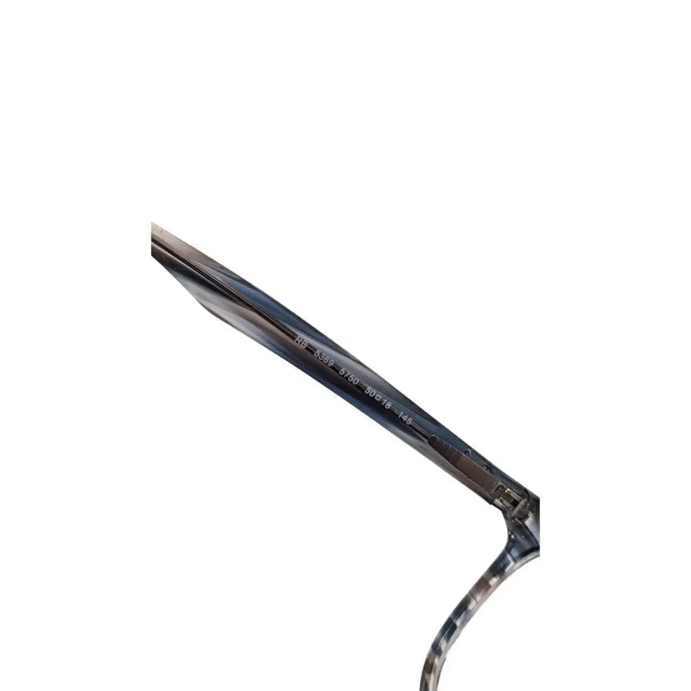 Ray Ban RB 5369 5750‎ Round Blue Havana Eyeglasses Frame Only 50-18-145